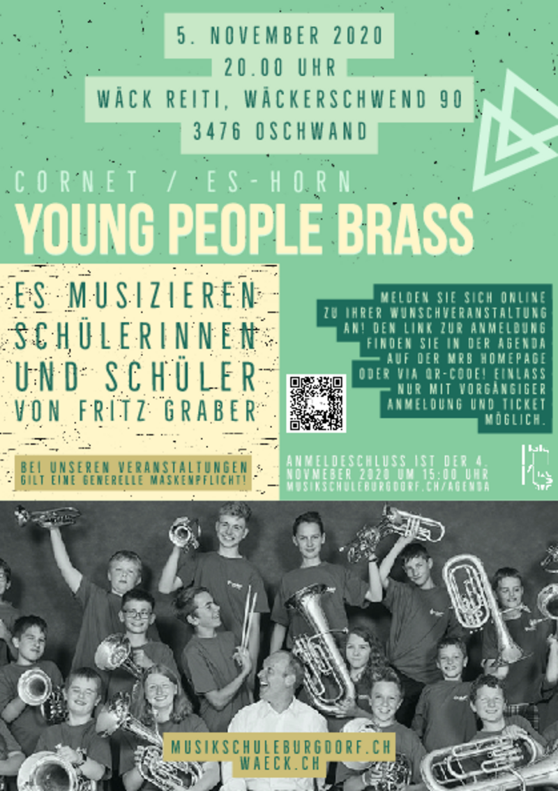 ABGESAGT Musizierstunde Cornet/Es-Horn mit Kurzkonzert Young People Brass auf der Wäckerschwend-1