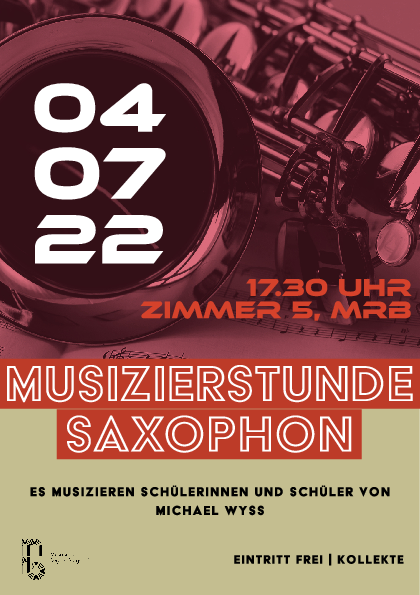 Musizierstunde Saxofon